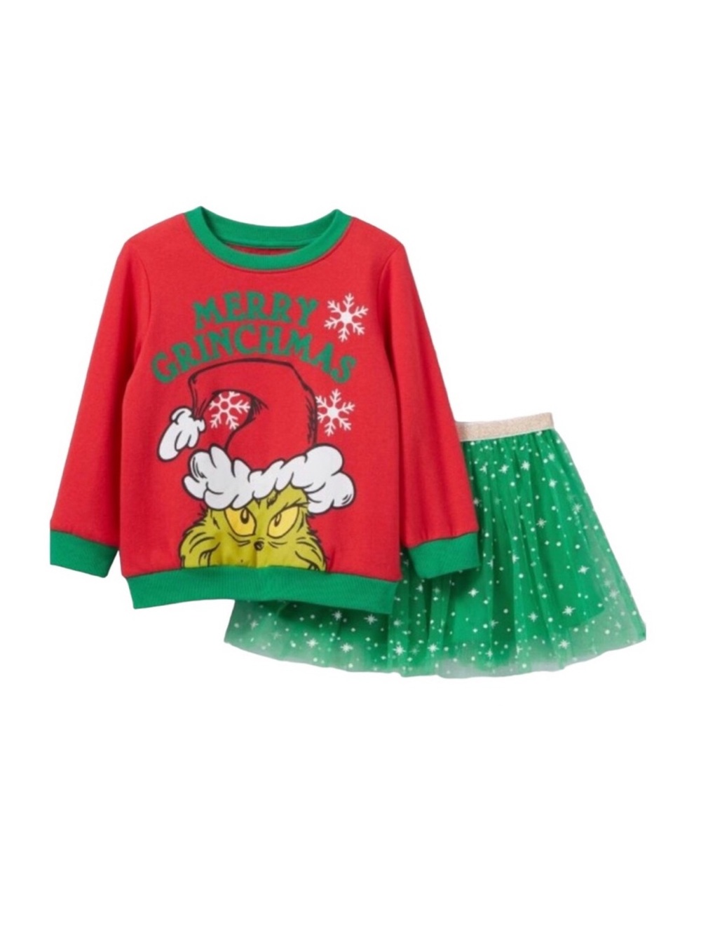 The Grinch Baby Girls Grinchmas Outfit